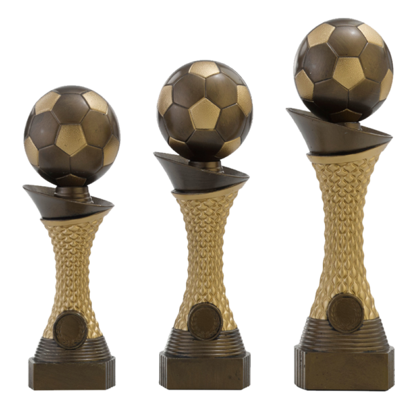 Trofee Voetbal Brons en Goud