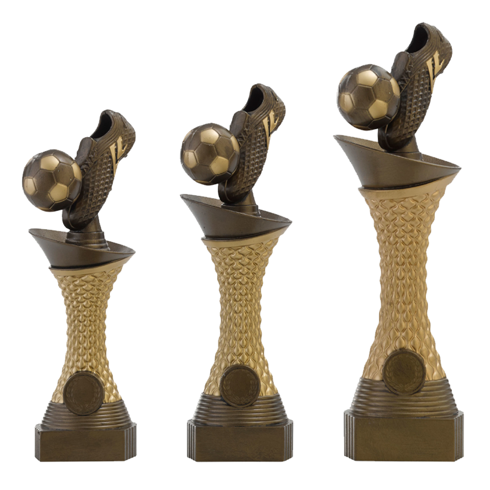 Trofee Voetbalschoen en Bal