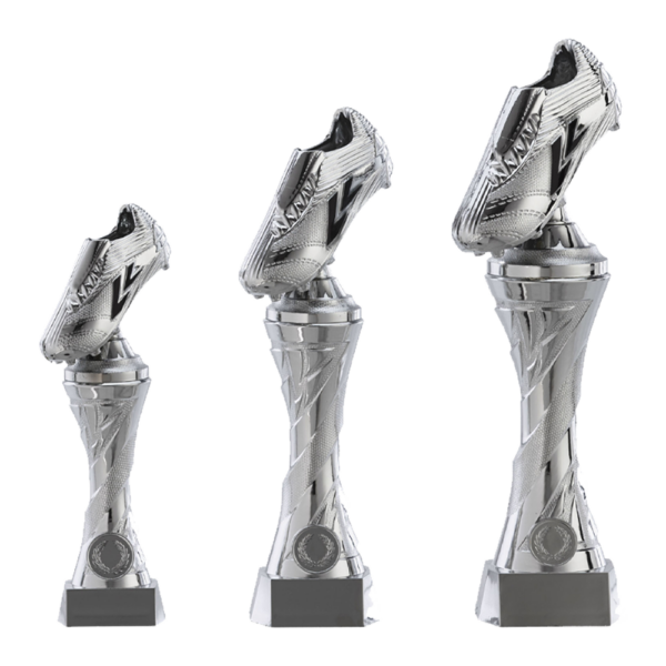 Trofee Voetbalschoen Zilver