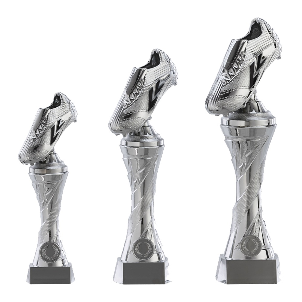 Trofee Voetbalschoen Zilver