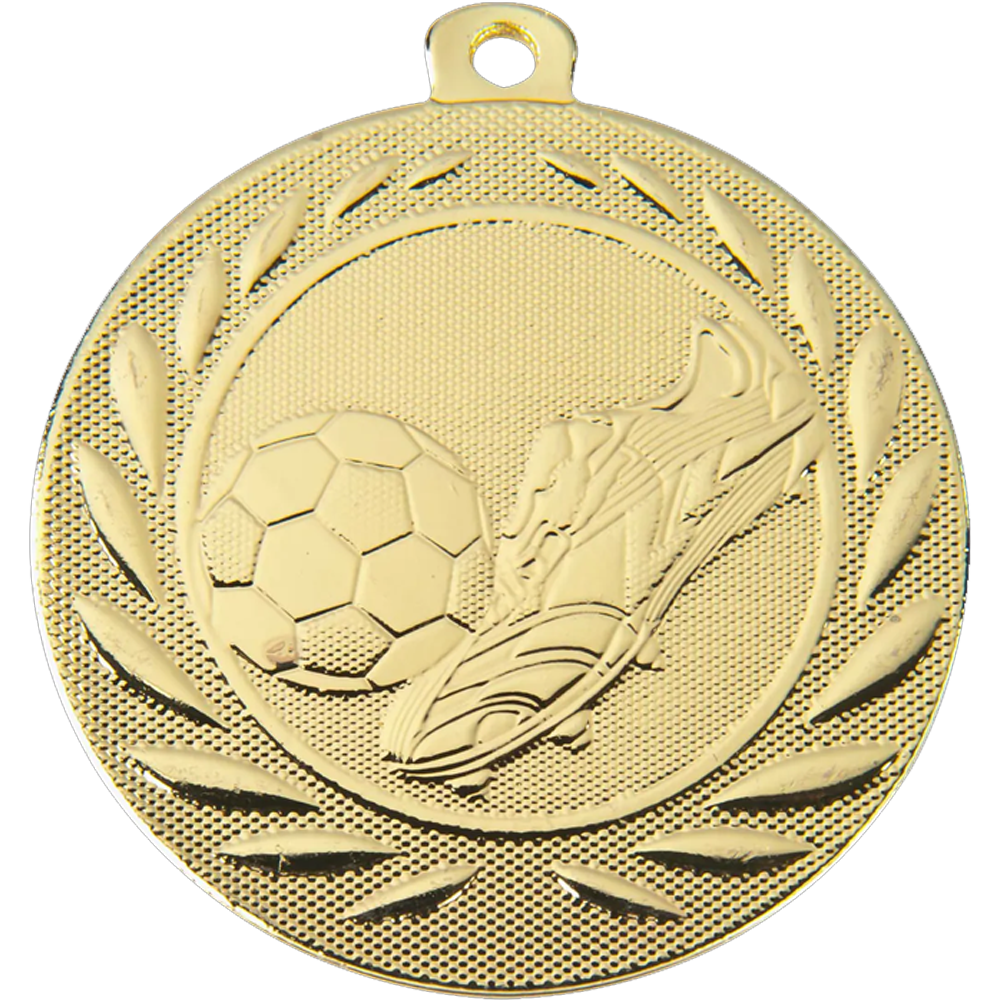 Medaille Voetbalschoen en Bal