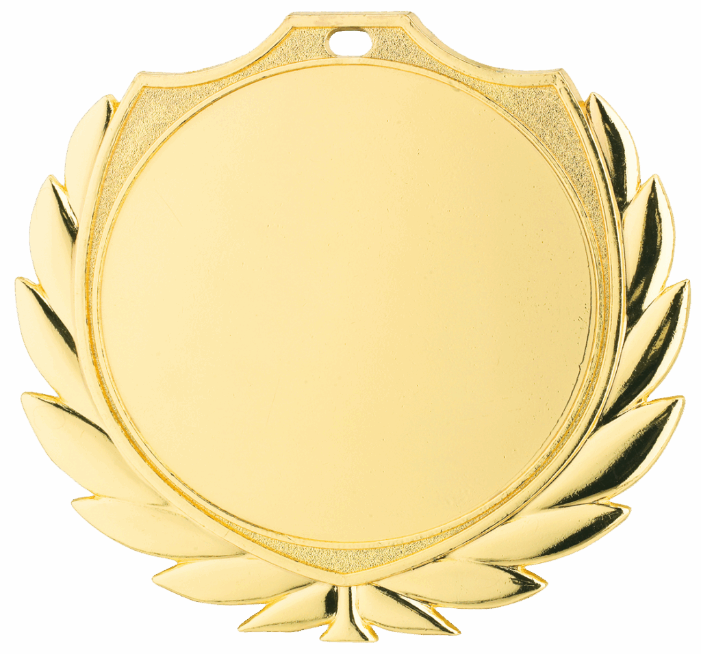 Knappe overwinning medaille voetbal