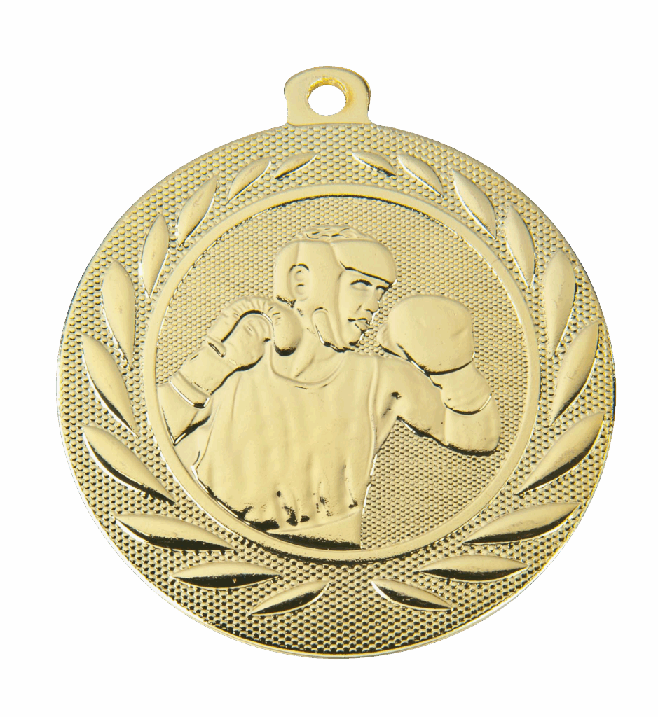 Vette boksmedaille overwinning