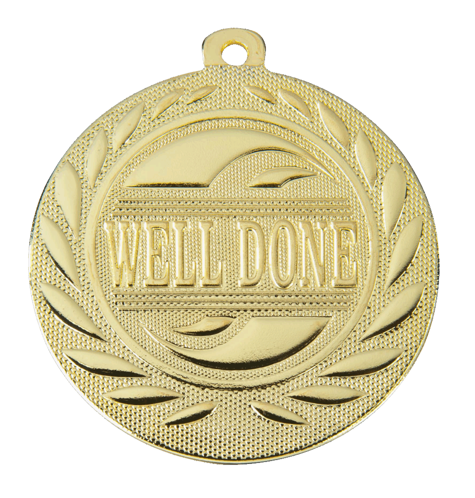 Mooie medaille voor prestatie