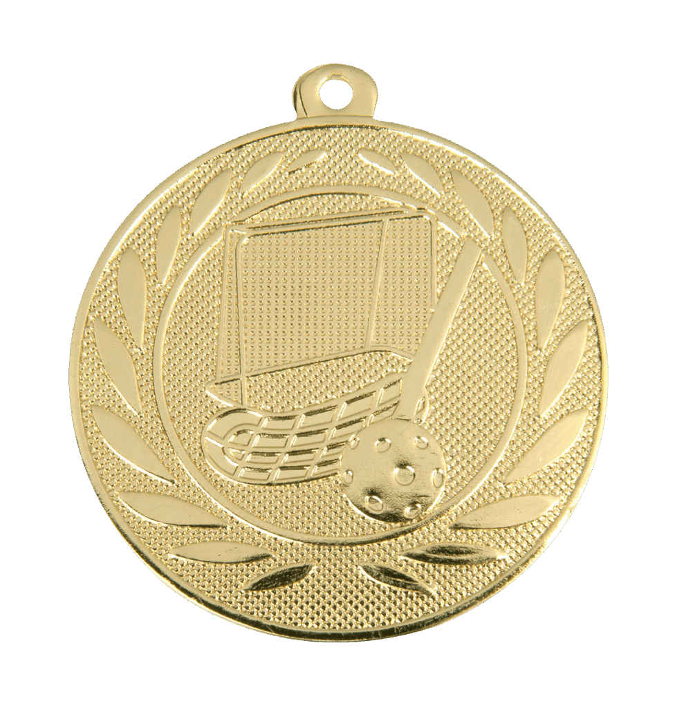 Mooie floorball medaille
