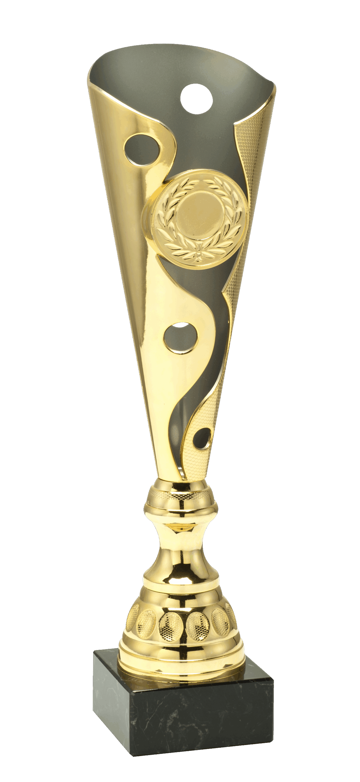 Gouden voetbalprestige beeld