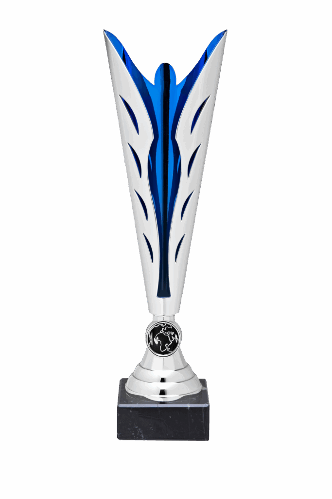 Voetbal kampioen beeld vleugel