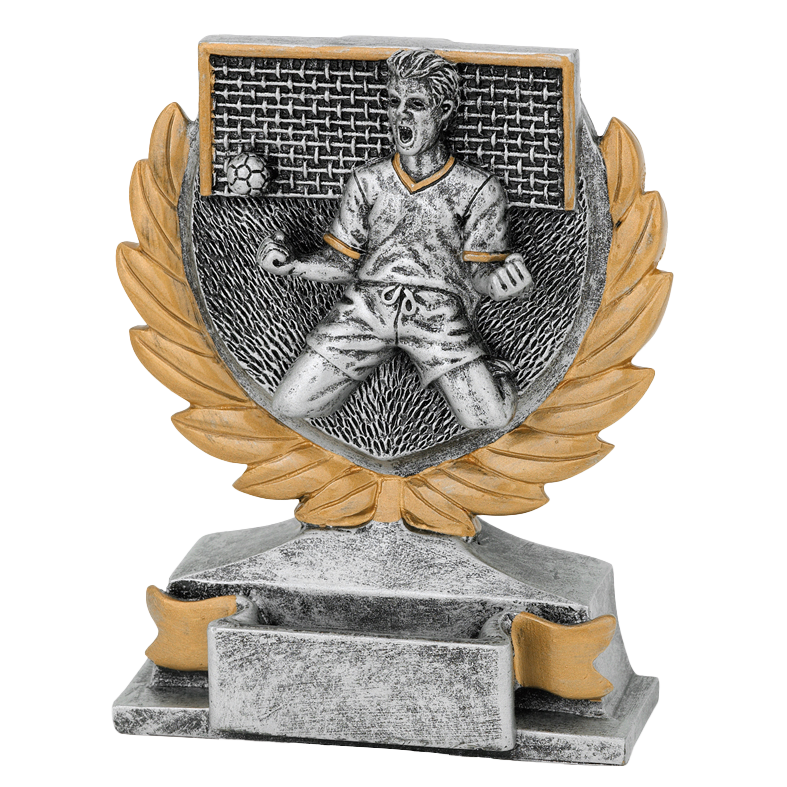 Voetbal overwinning beeldje