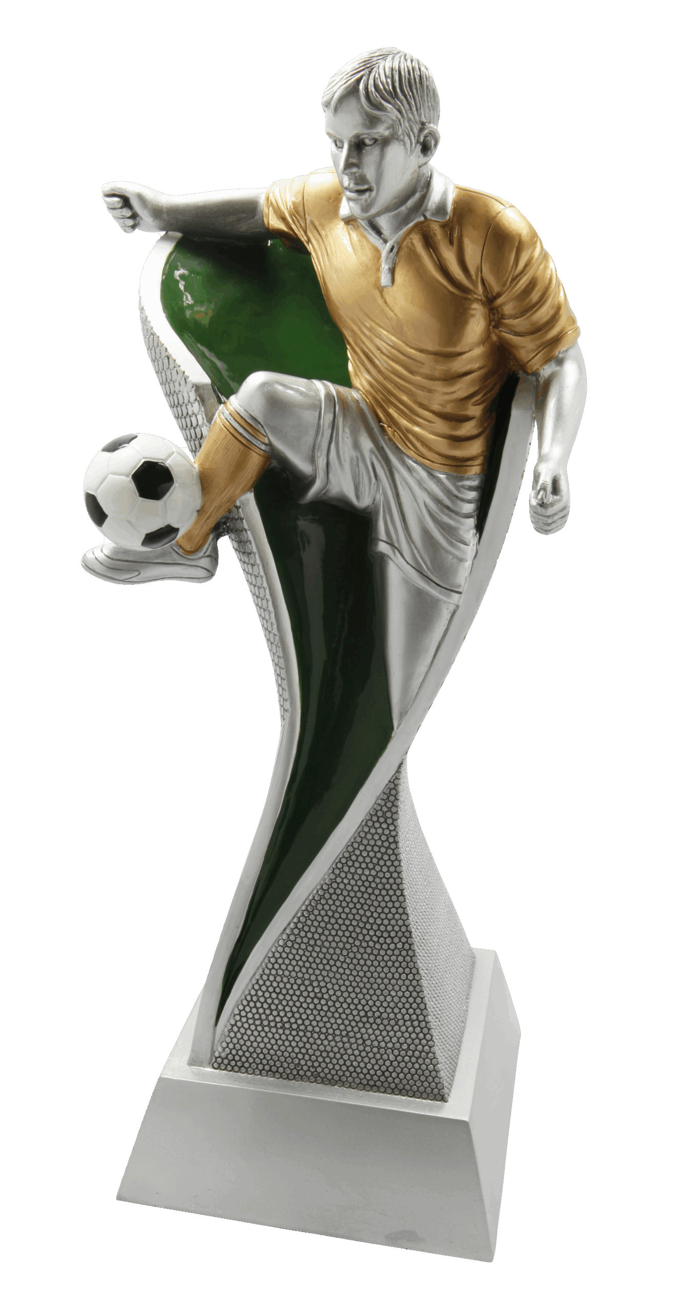 Voetbalheld in actie beeld