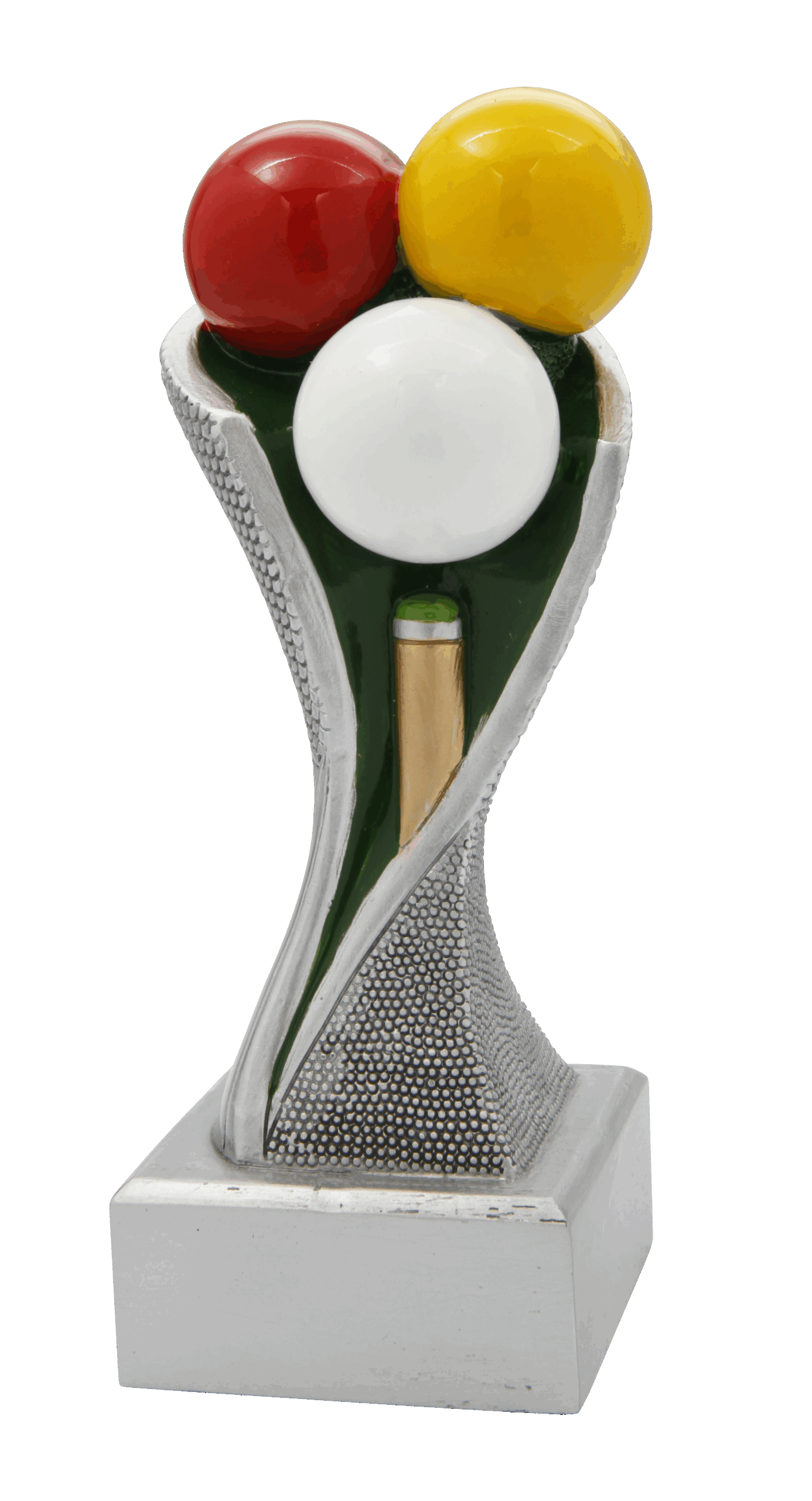 Biljart kampioen beeldje