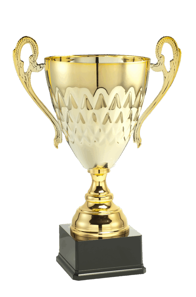 Gouden beker voor kampioen