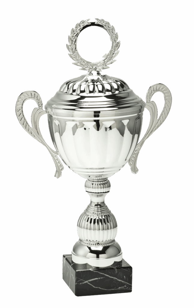 Glanzende beker voor kampioenen