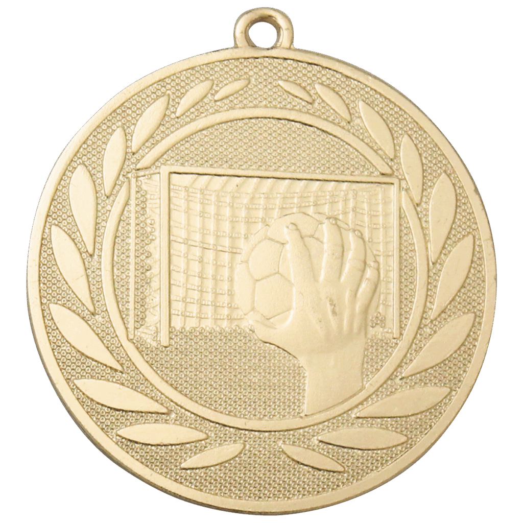 Leuke voetbalmedaille voor winnaars