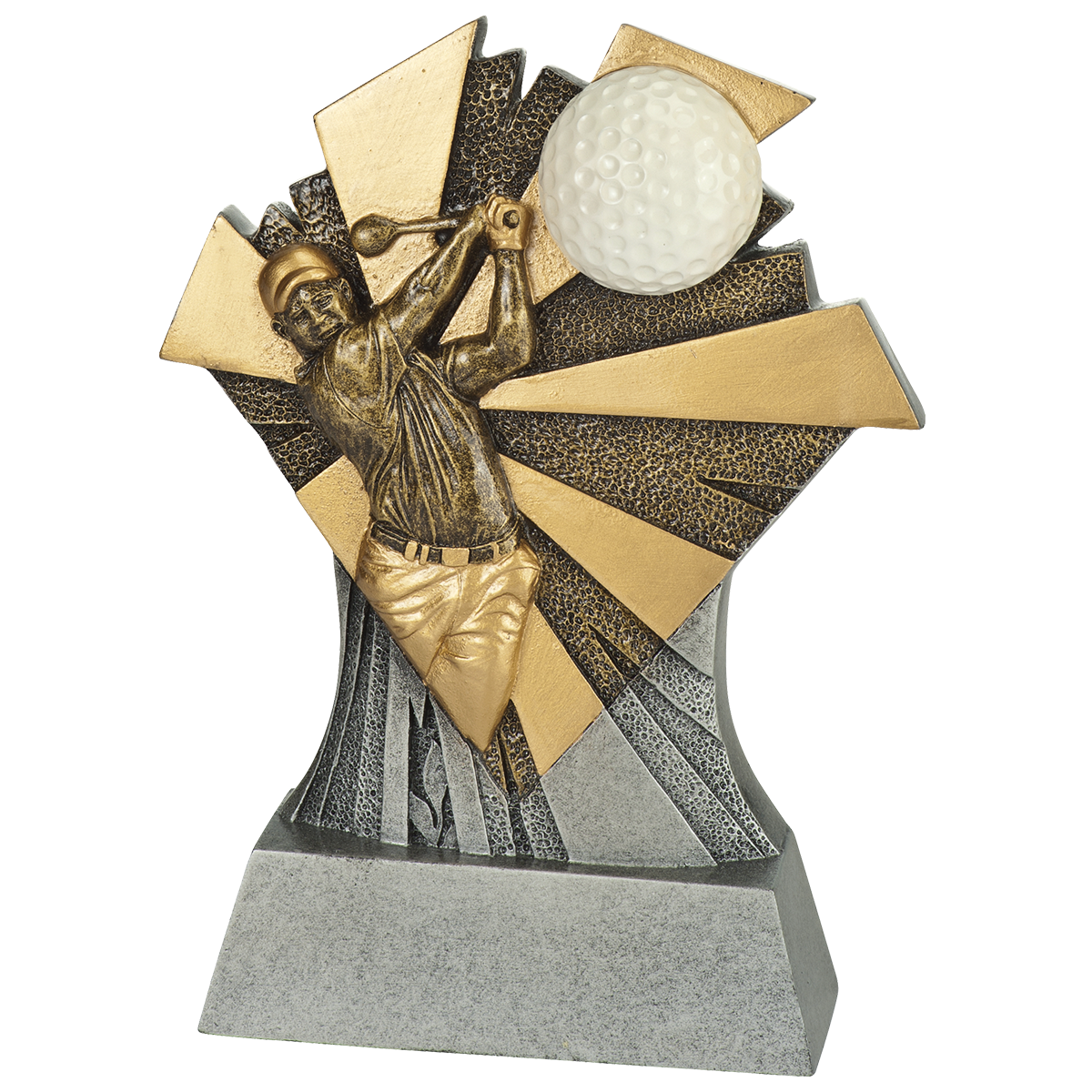 Golfkampioen beeld van glorie
